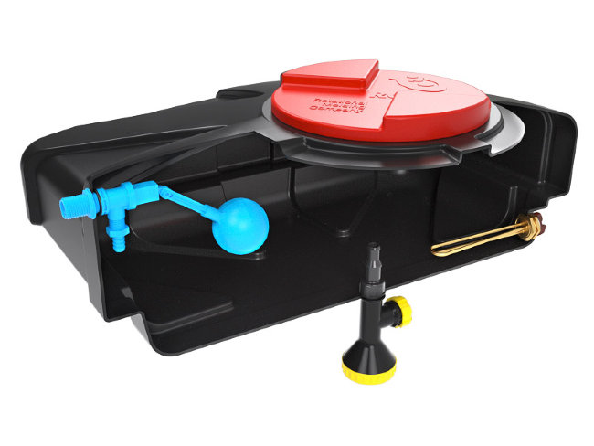 Бак для душа пластиковый 250 литров RODLEX в Екатеринбурге Бак для душа пластиковый 250 литров RODLEX в Екатеринбурге