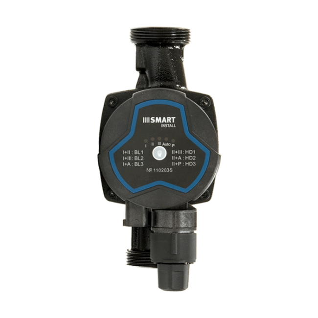 Насос циркуляционный Smart Install CPA 25-75 180мм 60Вт 1x230В 50Гц с гайками