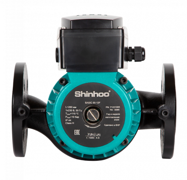Насос циркуляционный с мокрым ротором Shinhoo BASIC 50-16SF