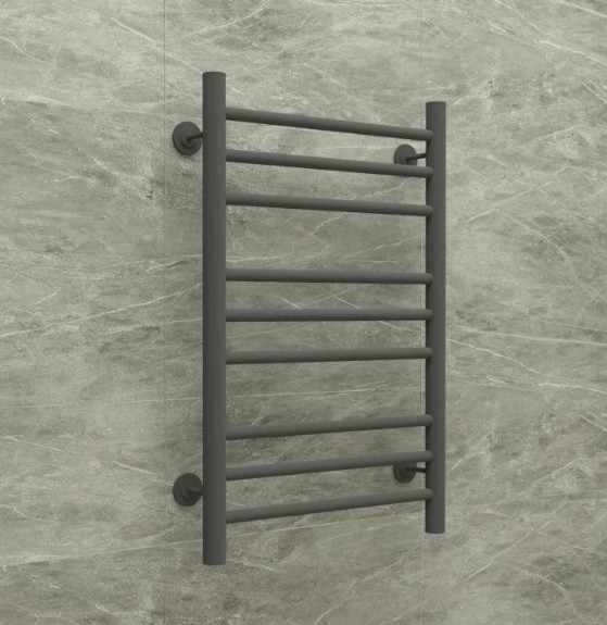 Полотенцесушитель стальн. V Steel (лесенка) W=500, H=600 (9 перекладин) 1/2"в.р. ТЕРМО ДИЗАИН в Екатеринбурге Полотенцесушитель стальн. V Steel (лесенка) W=500, H=600 (9 перекладин) 1/2"в.р. ТЕРМО ДИЗАИН в Екатеринбурге