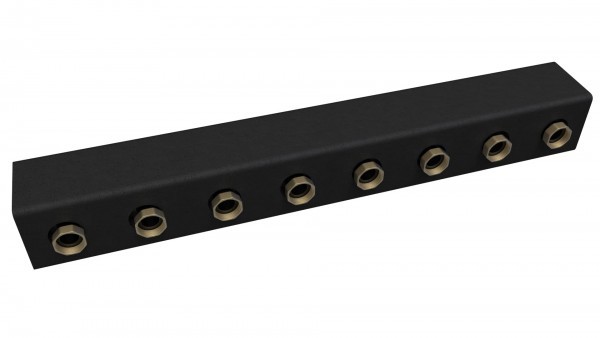 GK 7 Expert Распределительный коллектор отопления из нержавеющей стали AISI304 в теплоизоляции