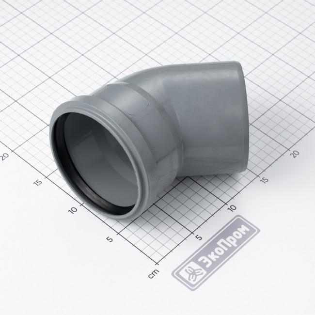 Отвод 110х45 пластик