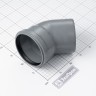 Отвод 110х45 пластик