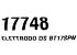 Электрод поджига правый (BT 17, 35 SPN) арт. 17748 (3-19-8712) в Екатеринбурге