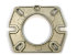 Фланец крепления горелки D80 (SPARK) арт. 8016010004 (3-18-3989) в Екатеринбурге