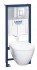 Инсталляция для унитаза 4 в 1 GROHE Solido Perfect с подвесным унитазом