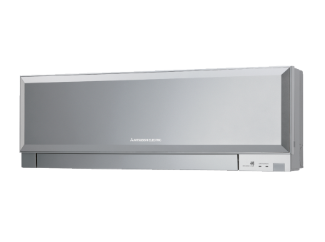 Внутренний блок настенного типа инверторной мульти сплит системы Mitsubishi Electric MSZ-EF25VES (silver) серия Design