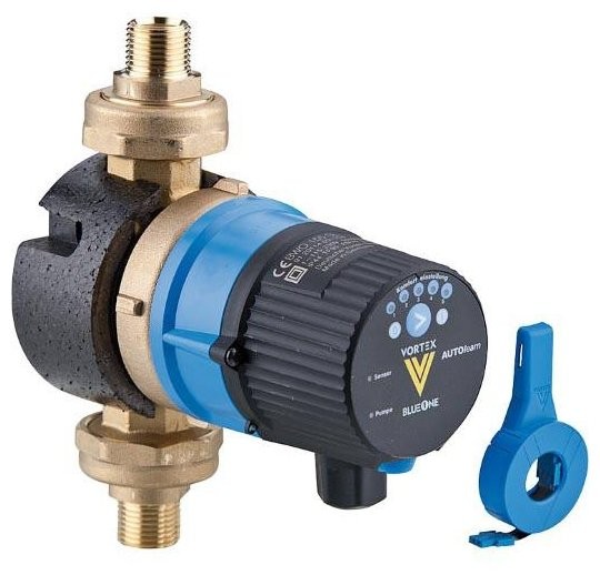 Насос рециркуляции ГВС Vortex BlueOne BWO 155 V SL, с функцией самообучения (арт. 433-111-041-002) в Екатеринбурге