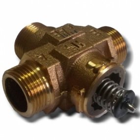 Вентиль трехходовой (корпус трехходового вентиля) для котлов THERM 1" 43465