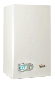 Настенный газовый котел Ferroli Fortuna H F 13 + Термостат