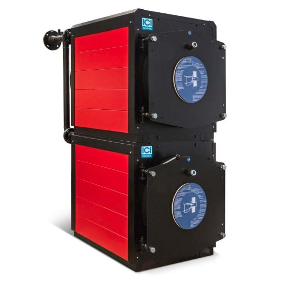 Водогрейный котел ICI Caldaie REX DUAL 170 вертикальный