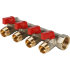 Коллектор 4 отвода с шаровыми кранами STOUT 3/4" 1/2"(красные ручки) (SMB 6200 341204) в Екатеринбурге Коллектор 4 отвода с шаровыми кранами STOUT 3/4" 1/2"(красные ручки) (SMB 6200 341204) в Екатеринбурге