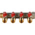 Коллектор 4 отвода с шаровыми кранами STOUT 3/4" 1/2"(красные ручки) (SMB 6200 341204) в Екатеринбурге Коллектор 4 отвода с шаровыми кранами STOUT 3/4" 1/2"(красные ручки) (SMB 6200 341204) в Екатеринбурге