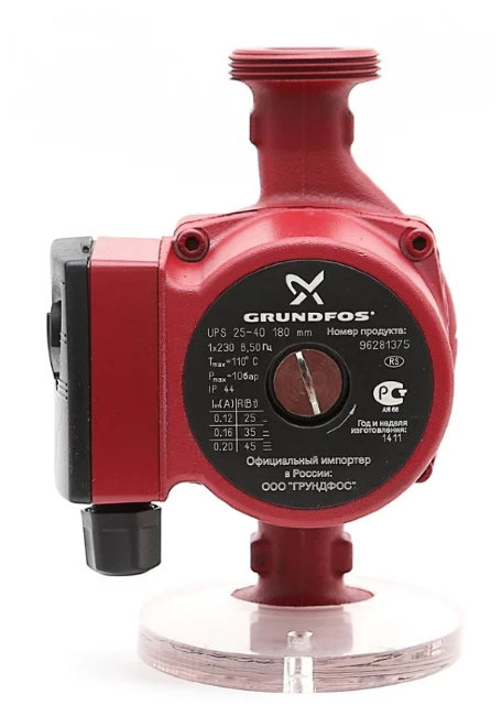 Циркуляционный насос Grundfos UPS 25-40 (96281375) в Екатеринбурге