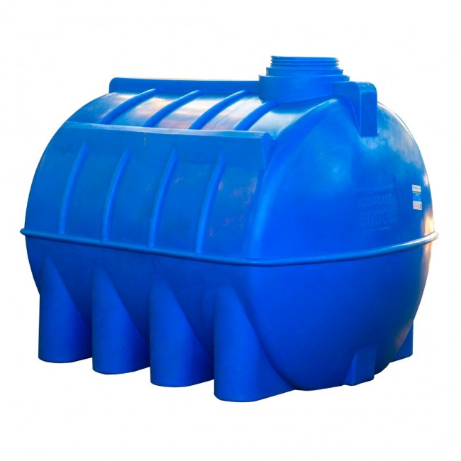 Емкость AQUAPLAST горизонтальная 5000л усиленная, плотность 1.3 (Арт. ОГ 5000) в Екатеринбурге