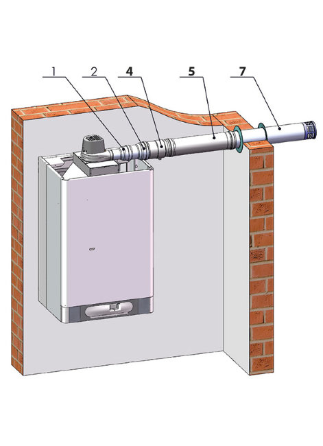 Дымоудаление THERM 1x ø 100 - DUO 50 T.A в Екатеринбурге Дымоудаление THERM 1x ø 100 - DUO 50 T.A в Екатеринбурге