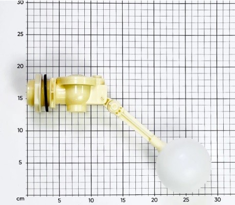 Поплавковый клапан G1 1/4 пластик шар, L= 311 мм в Екатеринбурге