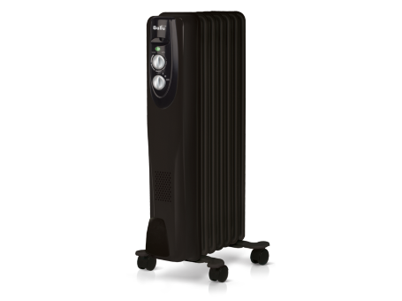 Масляный радиатор Ballu Classic black BOH/CL-07BRN 1500 (7 секций)