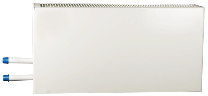 Конвектор настенный концевой "Универсал С" КСК 20 К (А01) (средней глубины) 0.7кВт бок/п под приварку лев Сантехпром 6000186